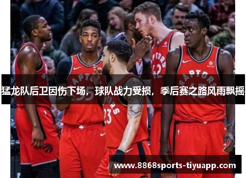 猛龙队后卫因伤下场，球队战力受损，季后赛之路风雨飘摇